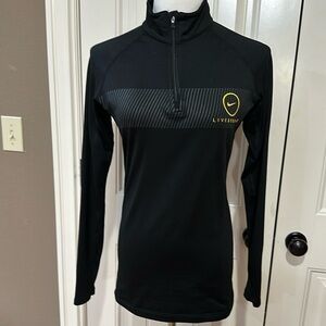 Nike Livestrong Pro Combat Dri Fit Hyperwarm Compression Long-sleeve Size M